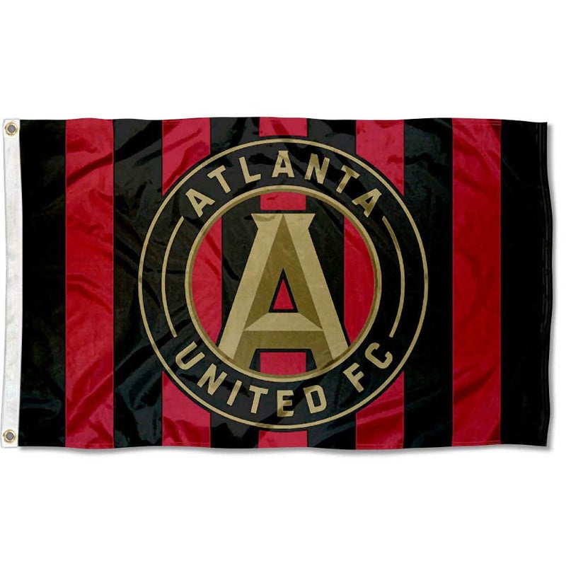 WinCraft Atlanta United FC Field Stripes Flag - Image 1